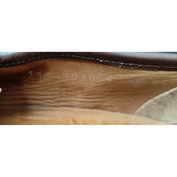 Authentic Gucci Horsebit Mens Size 8 E Vintage Brown Leather Loafer - Picture 12 of 12